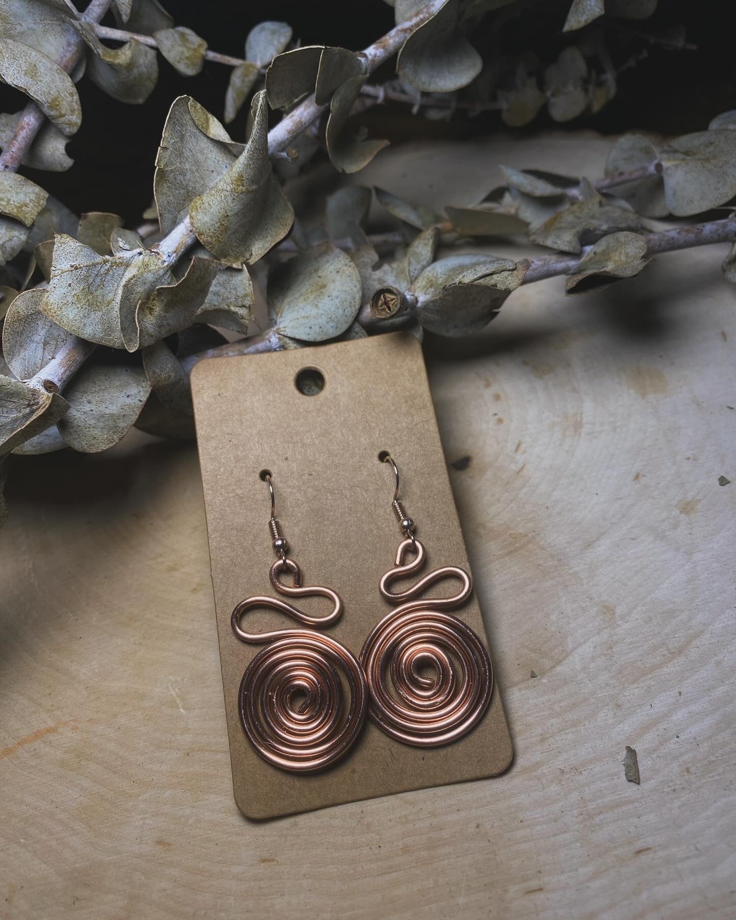 Handmade Copper Earrings