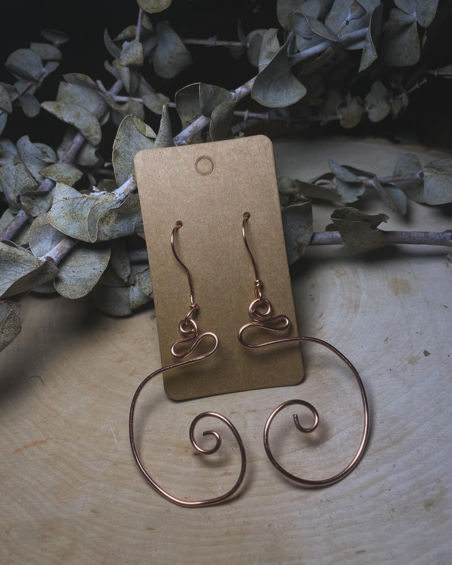 Handmade Copper Earrings