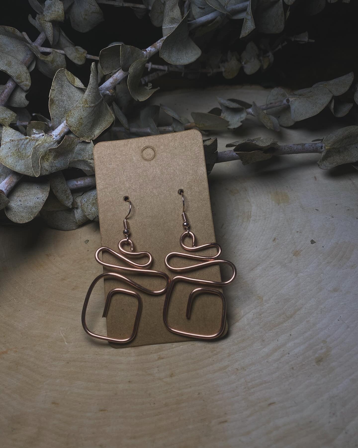 Handmade Copper Earrings