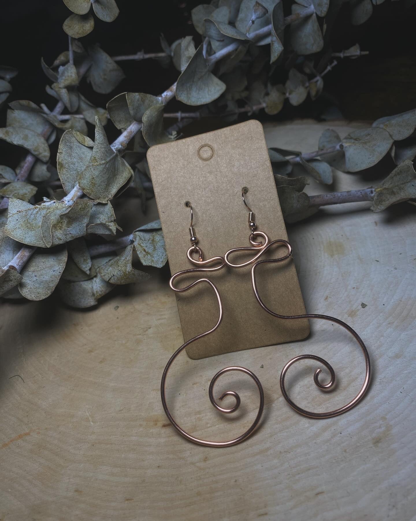 Handmade Copper Earrings