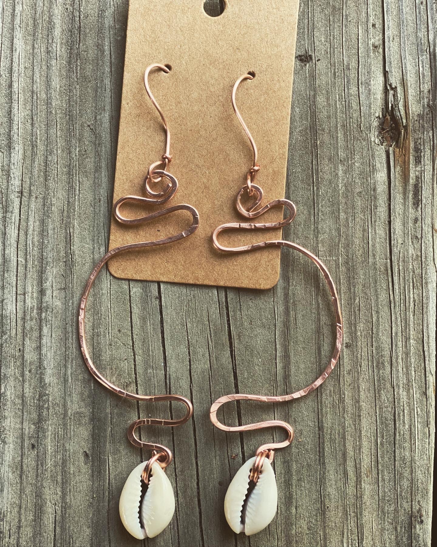 Handmade Copper Earrings