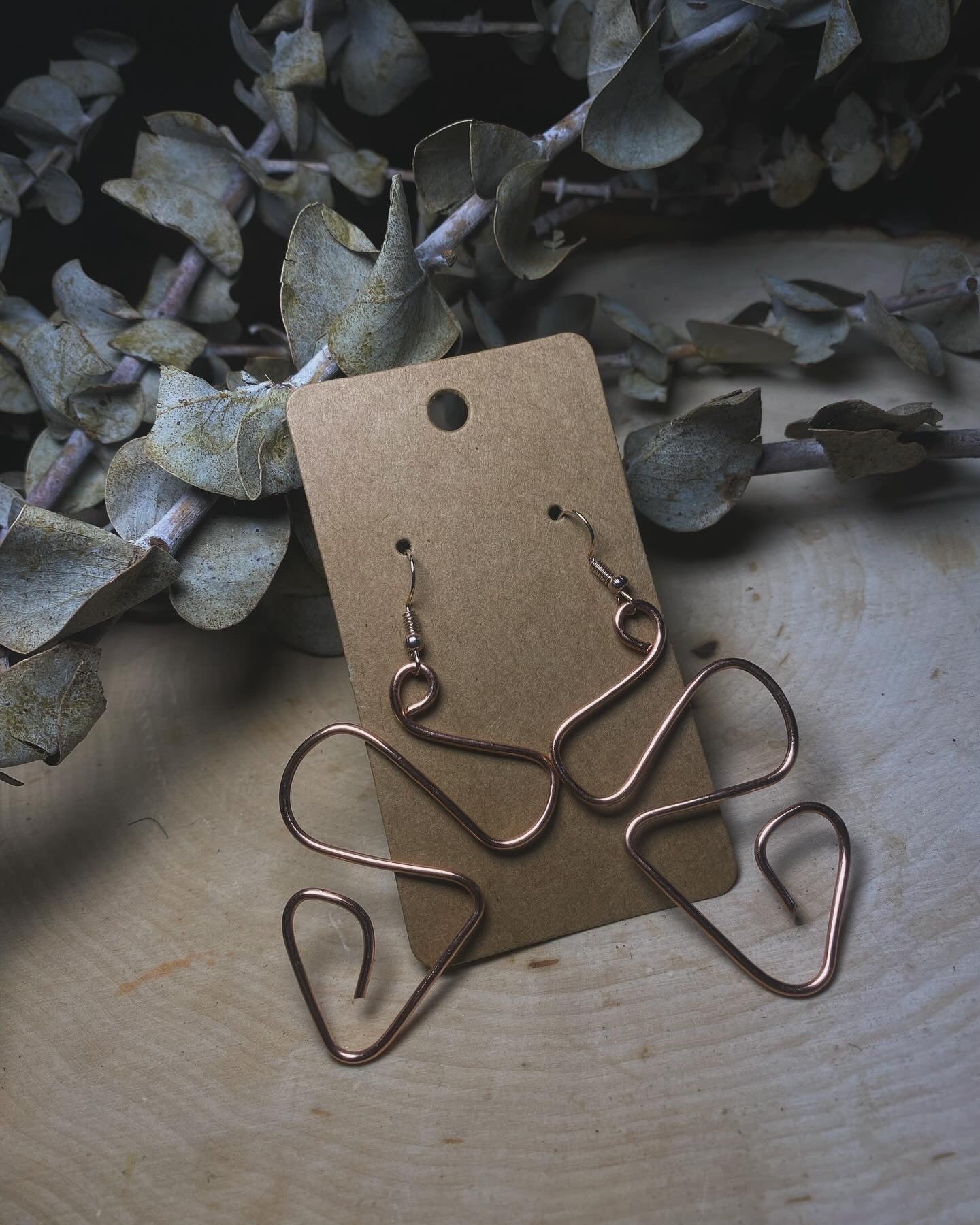 Handmade Copper Earrings