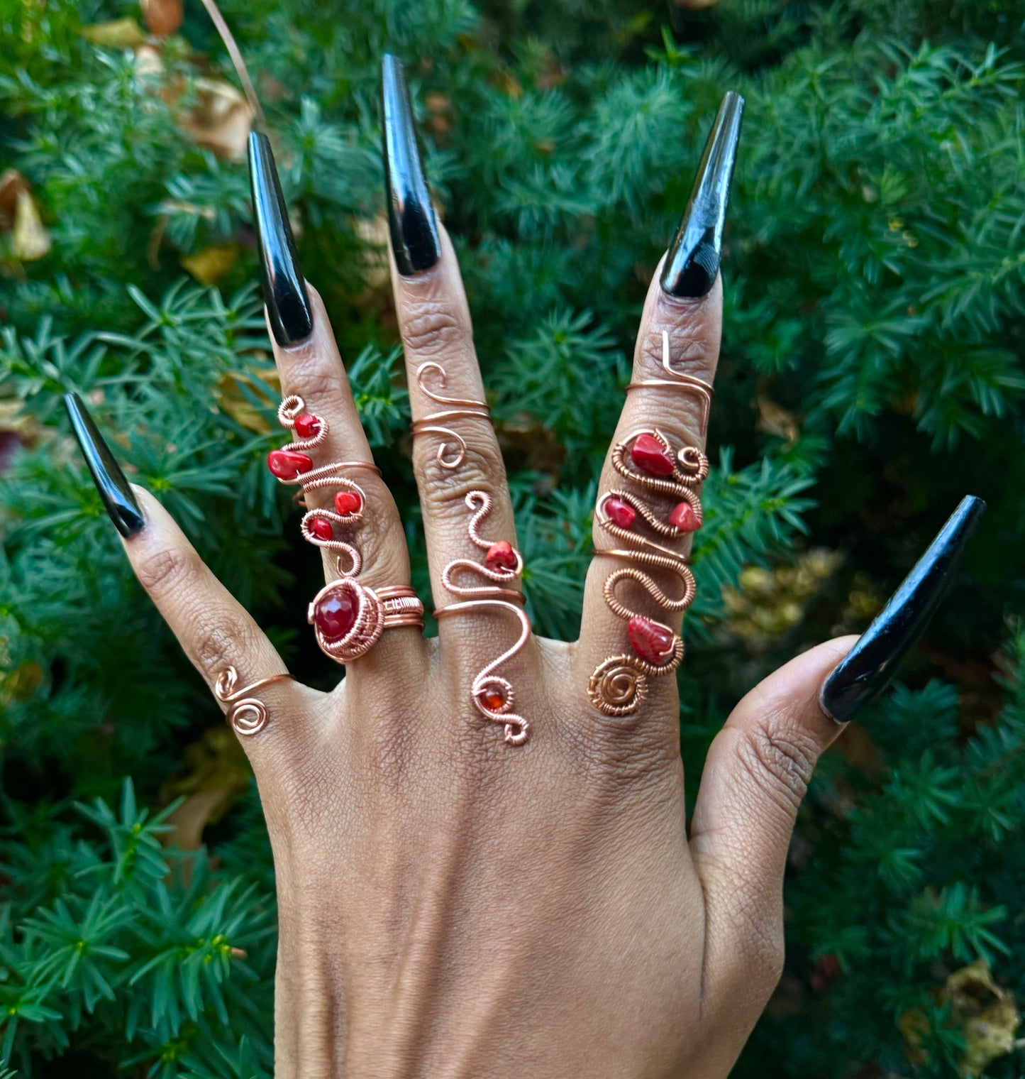 Hand adornment set (Rings)