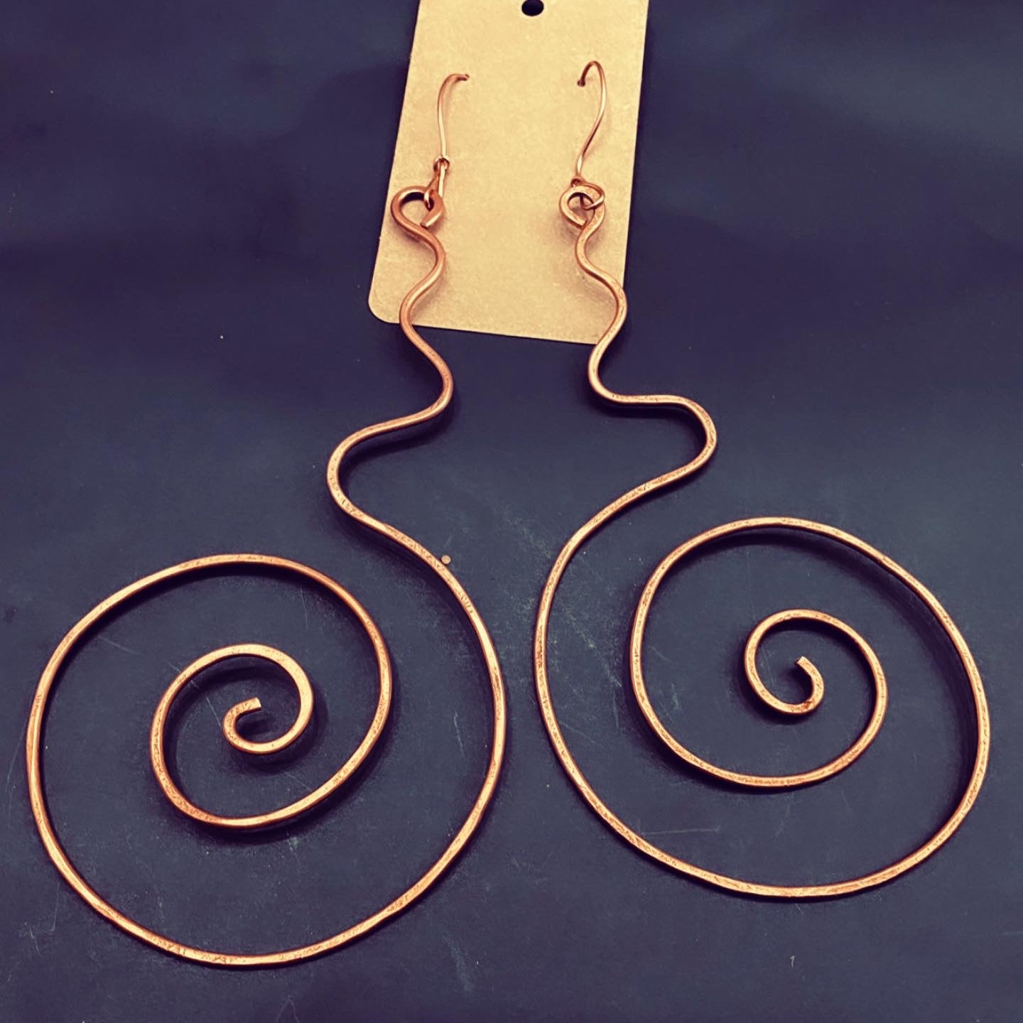 Handmade Copper Earrings