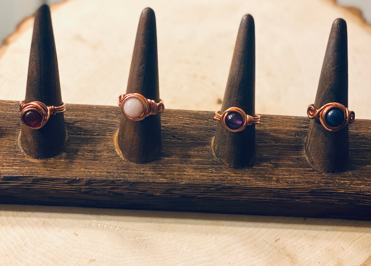 Healing Stone Rings