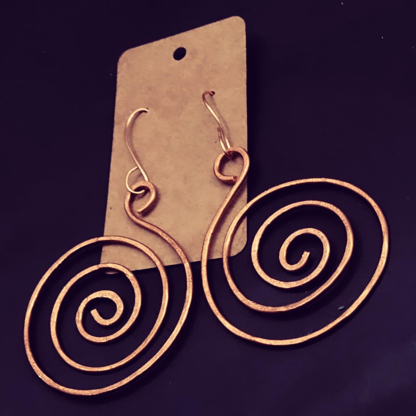 Handmade Copper Earrings